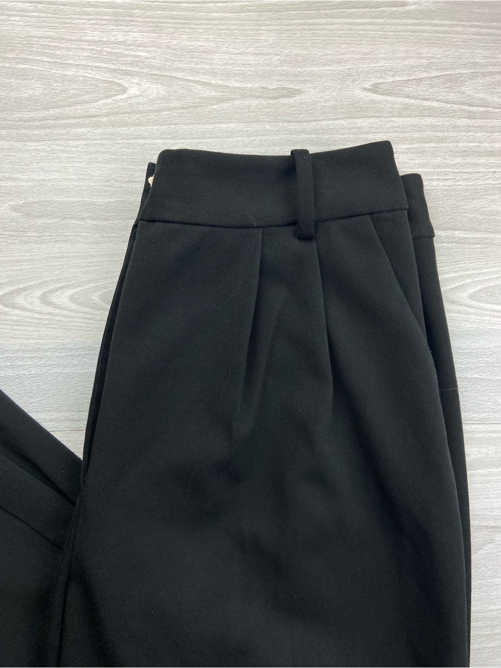Favorite Daughter The Favorite Pant The Petite Pant High Waist Size 12 Black - Picture 12 of 15